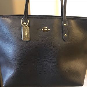 Navy Coach Purse